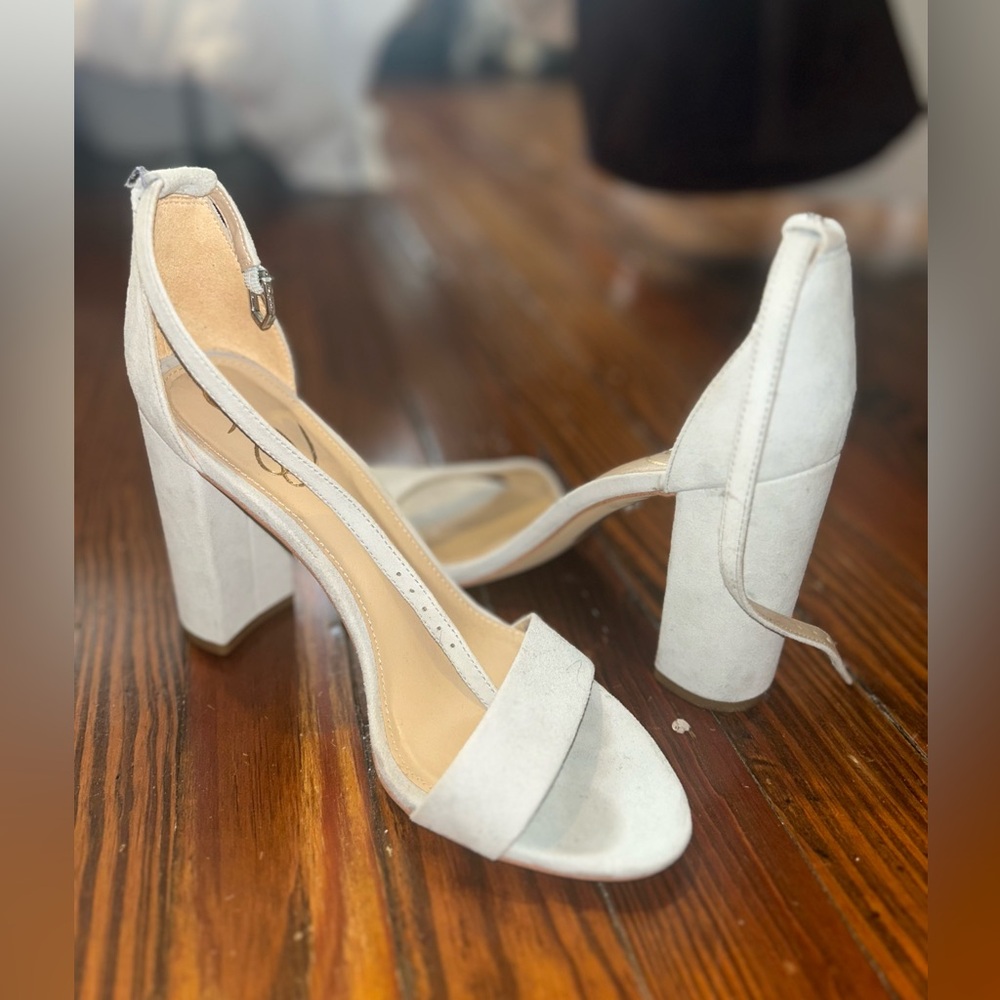 Sam Edelman Yaro Block Heel - Powder Blue